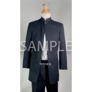 Black Zhongshan suit 16.5inch (1 set)
