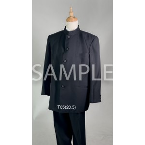 Black Zhongshan suit 20.5inch (1 set)