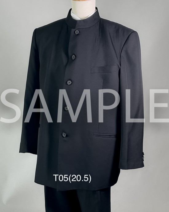 Black Zhongshan suit 20.5inch (1 set)