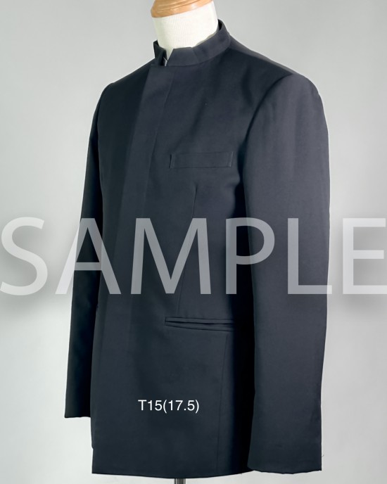 Black Zhongshan suit 17.5inch (1 set)