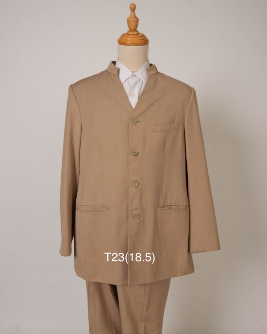 Brown Zhongshan suit 18.5inch (1 set)